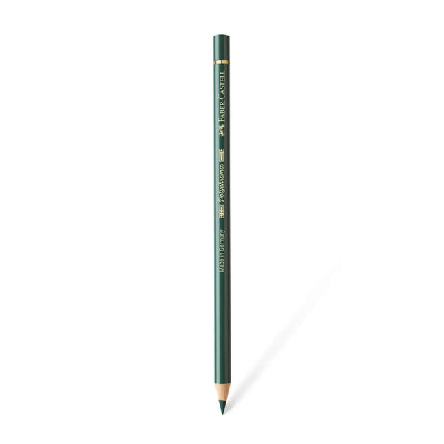 Faber Castell Polychromos Colour Pencil - Single Pencil - Green Colour Shades