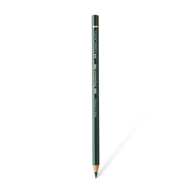 Faber Castell Polychromos Colour Pencil - Single Pencil - Green Colour Shades