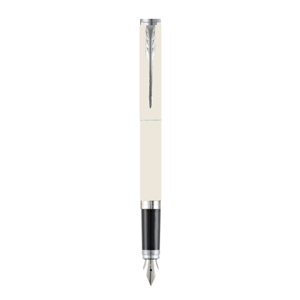 Parker Folio Standard Chrome Trim Fountain Pen