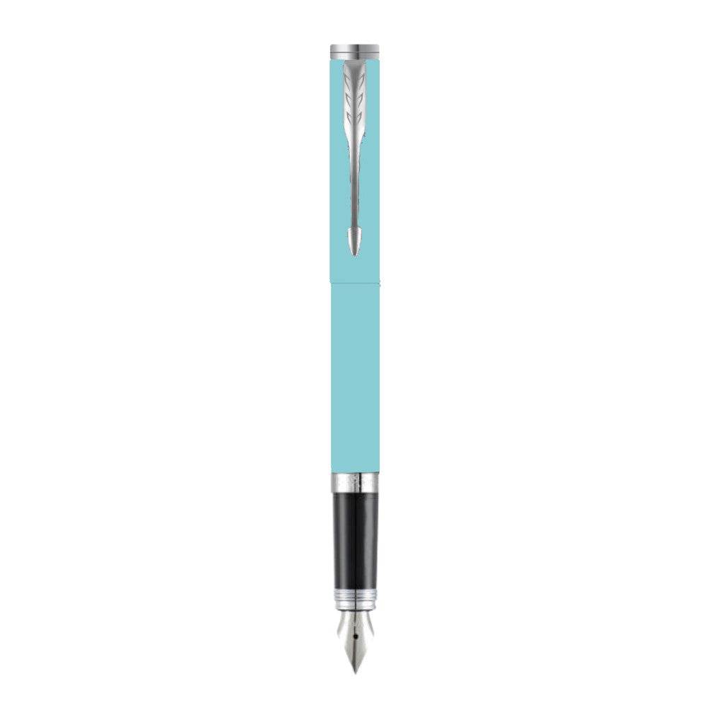 Parker Folio Standard Chrome Trim Fountain Pen