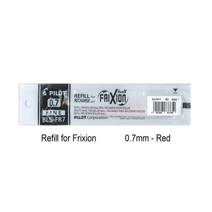 Pilot Frixion Refill 0.7MM for Frixion Roller/Clicker