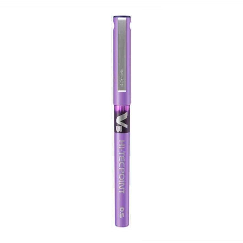 Pilot Hi-Tecpoint V5 0.5mm Extra Fine Point Pure Liquid Ink Roller Ball Pen