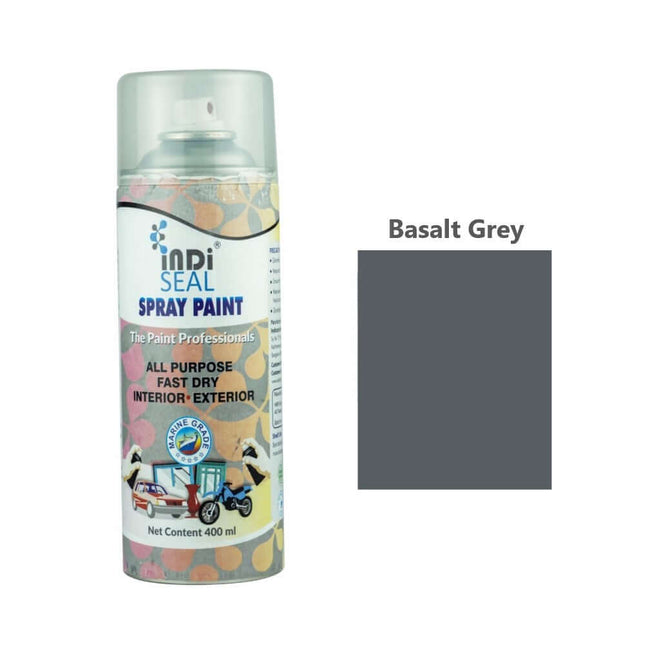 INDISEAL All Purpose Fast Dry Interior & Exterior Spray Paint | DIY Quick Drying Spray Paint for Metal, Wood & Walls-400ml