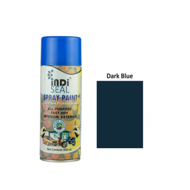 INDISEAL All Purpose Fast Dry Interior & Exterior Spray Paint | DIY Quick Drying Spray Paint for Metal, Wood & Walls-400ml