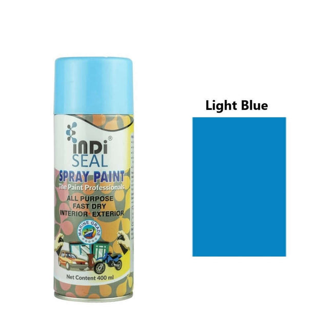 INDISEAL All Purpose Fast Dry Interior & Exterior Spray Paint | DIY Quick Drying Spray Paint for Metal, Wood & Walls-400ml