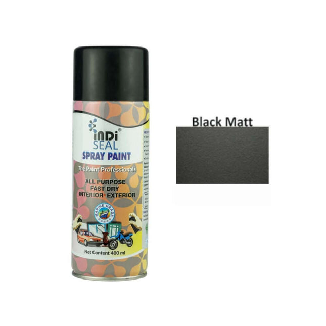 INDISEAL All Purpose Fast Dry Interior & Exterior Spray Paint | DIY Quick Drying Spray Paint for Metal, Wood & Walls-400ml
