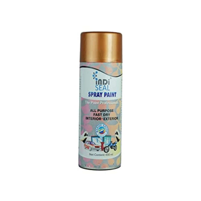 INDISEAL All Purpose Fast Dry Interior & Exterior Spray Paint | DIY Quick Drying Spray Paint for Metal, Wood & Walls-400ml
