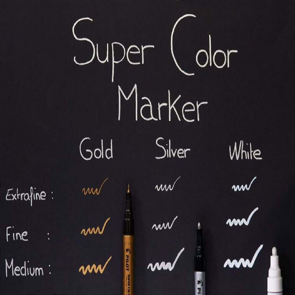Pilot Super Color Metallic Permanent Marker