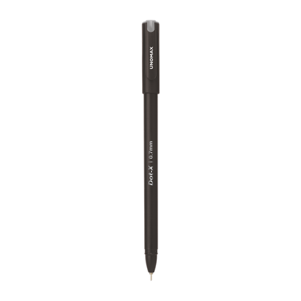 Unomax Dot-X Ball Pen | Ink Colour - Blue and Black with a 0.7 mm tip and premium matte finish.