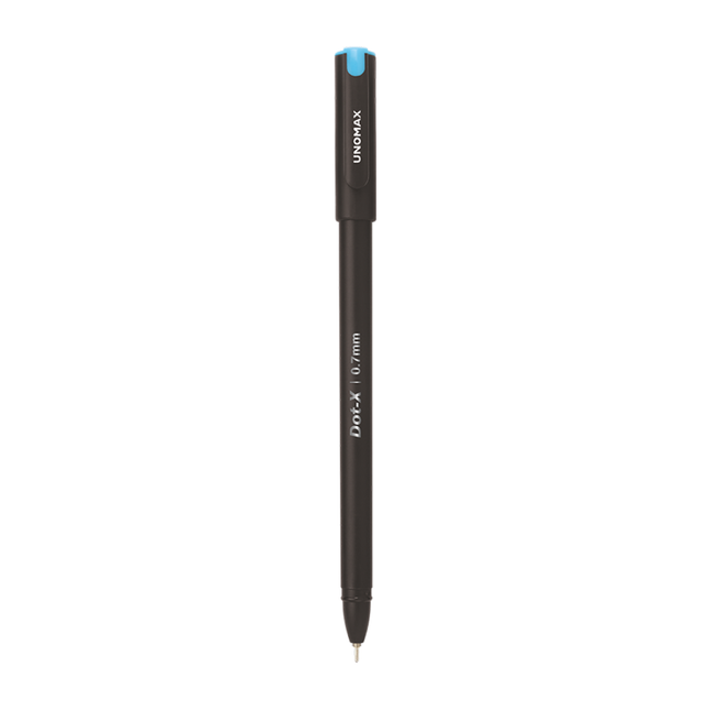 Unomax Dot-X Ball Pen | Ink Colour - Blue and Black