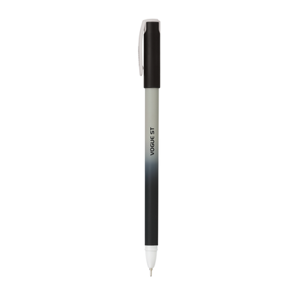 Unomax Vogue ST Ball Pen | Ink Colour - Blue and Black showcasing ergonomic design and dual-tone gradient colors.