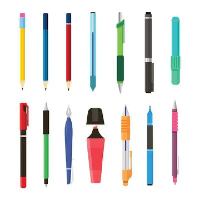 Different Types Writing Instruments Writing Instruments – GiftsandPens