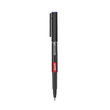 Luxor 1236 CD/DVD/OHP Marker | Ink Colour - Blue, Black, Red and Green on a white background