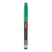 Luxor 1237NF CD/DVD/OHP Marker | Ink Colour - Blue, Black, Red and Green - Green marker displayed.