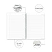 Luxor Premium 1 Subject Note Book | Size - 18cm x 24cm | Pack of 2 showing spiral binding, single ruled 60 GSM paper, and 180 pages.