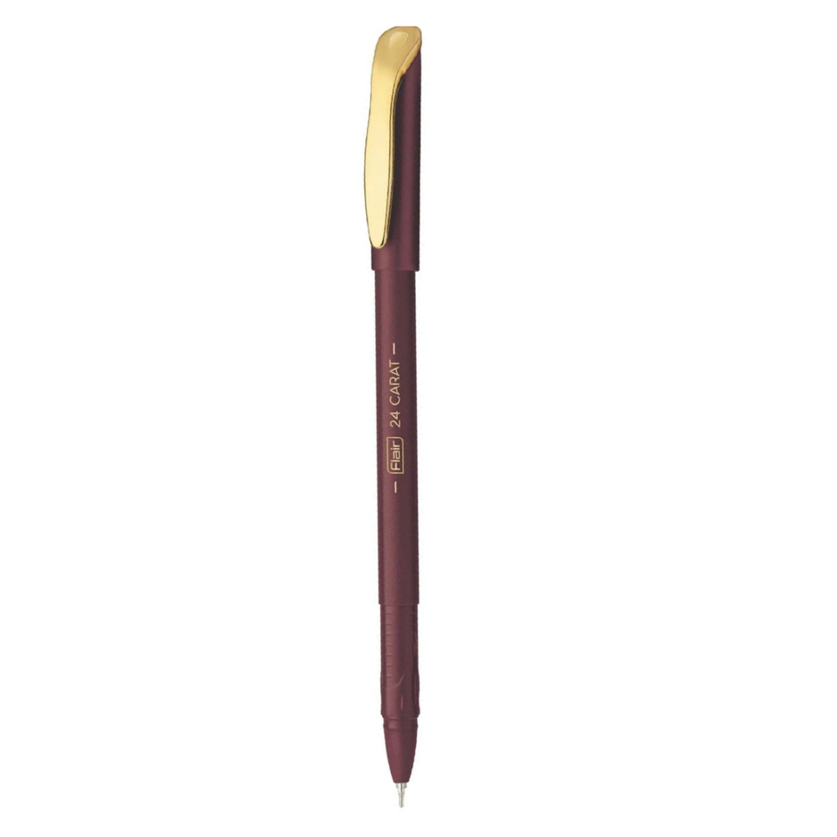 Flair 24 Carat Ball Pen | Pack of 50 | Ink Colour - Blue