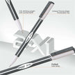 Hauser 2-XL Ball Pen | Ink Colour - Blue and Black showcasing unique tri-cone design and jumbo refill for extended writing.