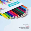 Hauser Artz 500 Activities Book Kit | Stationery Kit of 7 Assorted Items - Mini Colour Pencil Set with vibrant colours.