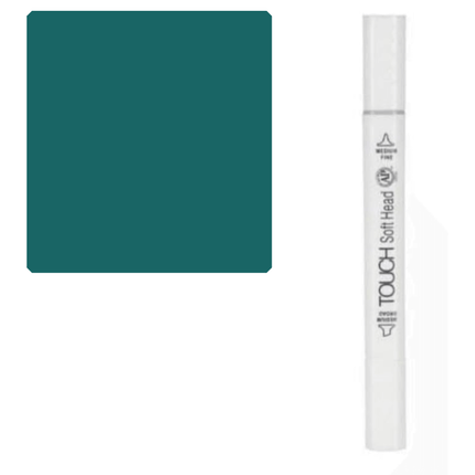 GifMor Colour Alcohol Art Markers | Dual Tip - Broad & Fine | Green Shades