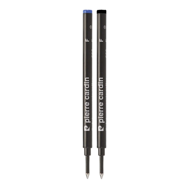 Pierre Cardin 666 Roller Ball Refill | Ink Colour -  Blue and Black - premium writing refills in blue and black.