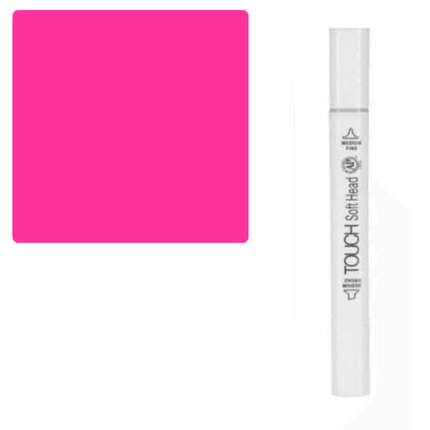 GifMor Colour Alcohol Art Markers | Dual Tip - Broad & Fine | Pink Shades