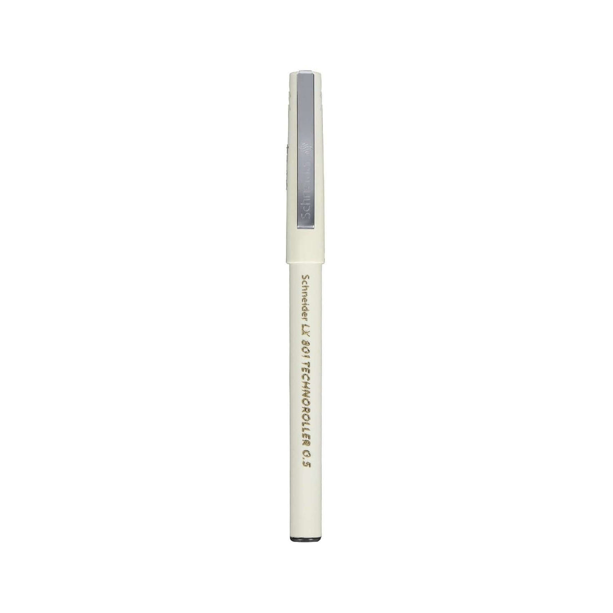 Luxor Schneider LX801 Technoroller Pen | Ink Colour - Blue, Black, Red and Green on a white background.