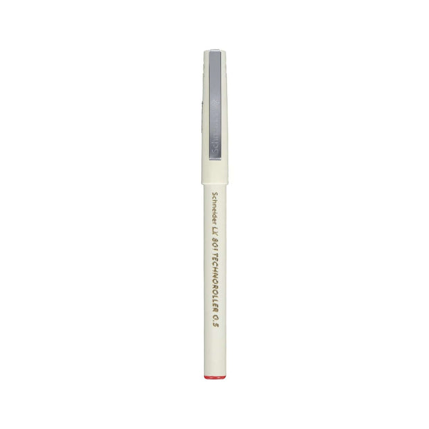 Luxor Schneider LX801 Technoroller Pen | Ink Colour - Blue, Black, Red and Green with red tip.