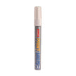 Luxor 902 Paint Marker Pen in white color with sturdy design for multi-surface art and DIY projects.