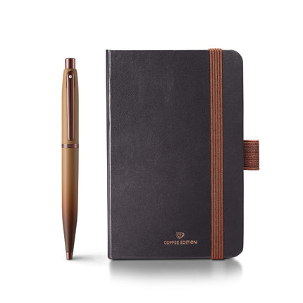 Sheaffer Coffee Edition VFM 9428 Ball Pen with Small Notebook