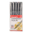 Luxor 968 OHP Marker Pen Set | Assorted 5 Colours Set - Pack of fine tip markers for overhead projector use.