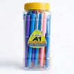 Add Gel A1 Roller Ball Pen Blue | Jar Pack of 25