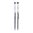 Unomax All Clear Ball Pen | Ink Colour - Blue and Black pens with clear bodies and vibrant ink.