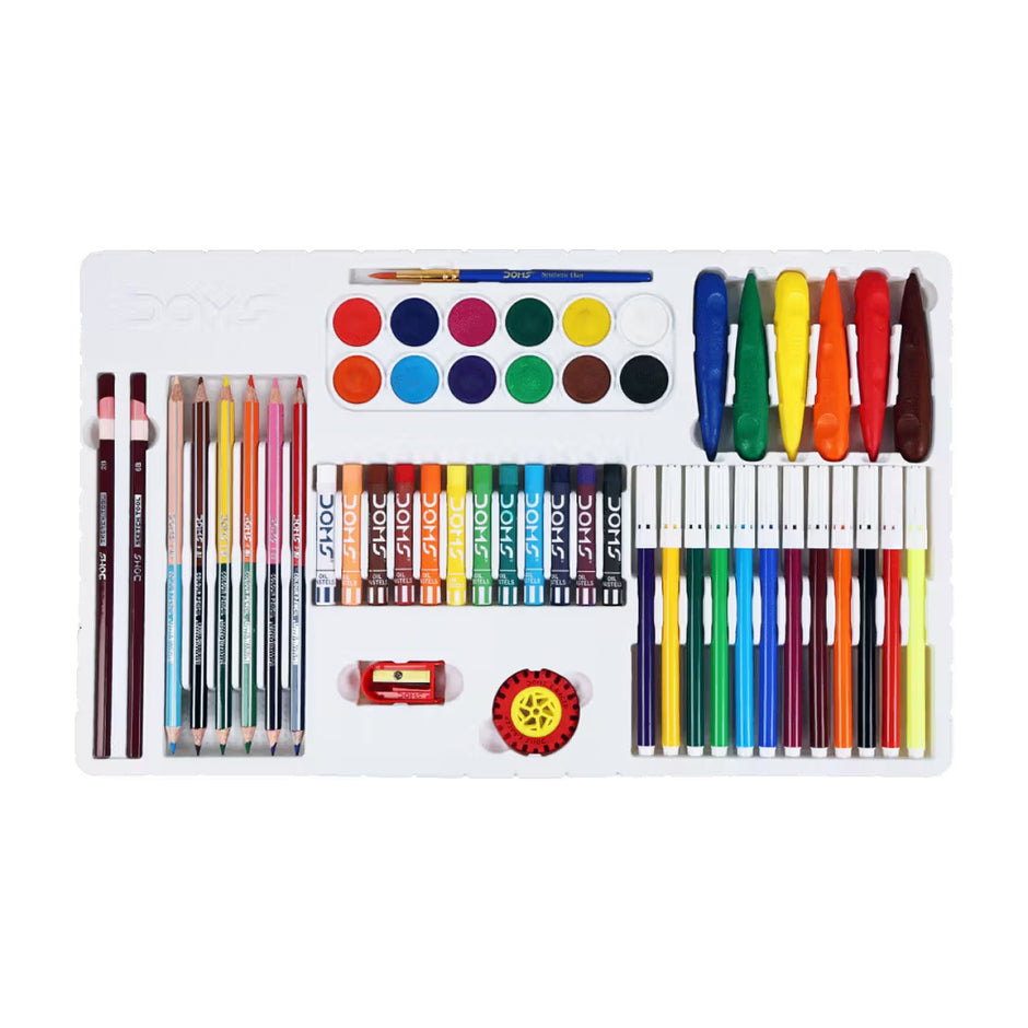 DOMS Art Fusion Kit | Combination of 9 Stationery Items
