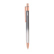 Unomax Aurum Ball Pen | Ink Colour - Blue with elegant gradient finish and rose gold clip.