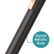 Hauser Aurus Rose Gold Ball Pen | Ink Colour - Blue with a stylish metallic body detail.