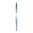 Hauser Auto-Click Ball Pen | Ink Colour - Blue, Black and Red in blue color with a sleek design.