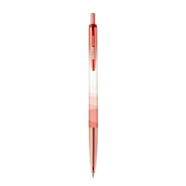 Hauser Auto-Click Ball Pen | Ink Colour - Blue, Black and Red in a sleek design.