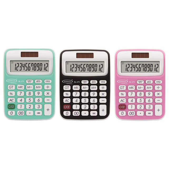 Bambalio BL-275 12 Digits Desktop Calculator