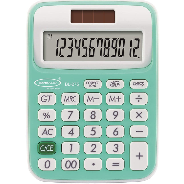Bambalio BL-275 12 Digits Desktop Calculator