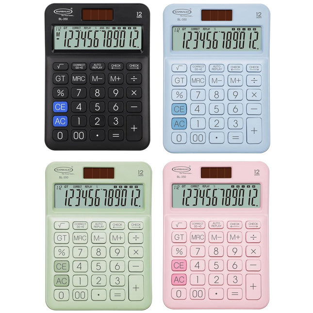 Bambalio BL-350 12 Digits Desktop Calculator