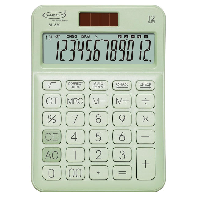 Bambalio BL-350 12 Digits Desktop Calculator