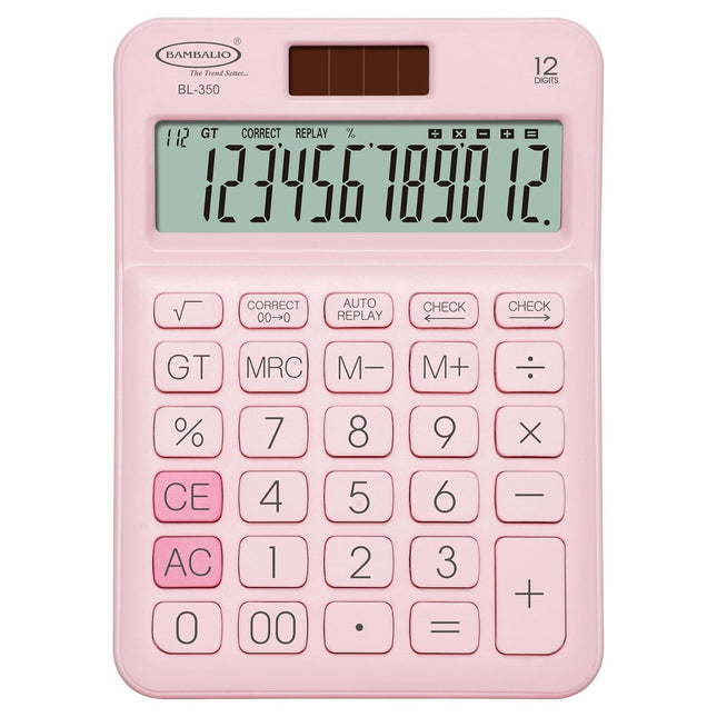 Bambalio BL-350 12 Digits Desktop Calculator