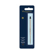 Waterman Ball Pen Refill | Ink Colour - Blue and Black in packaging with a medium black tip.