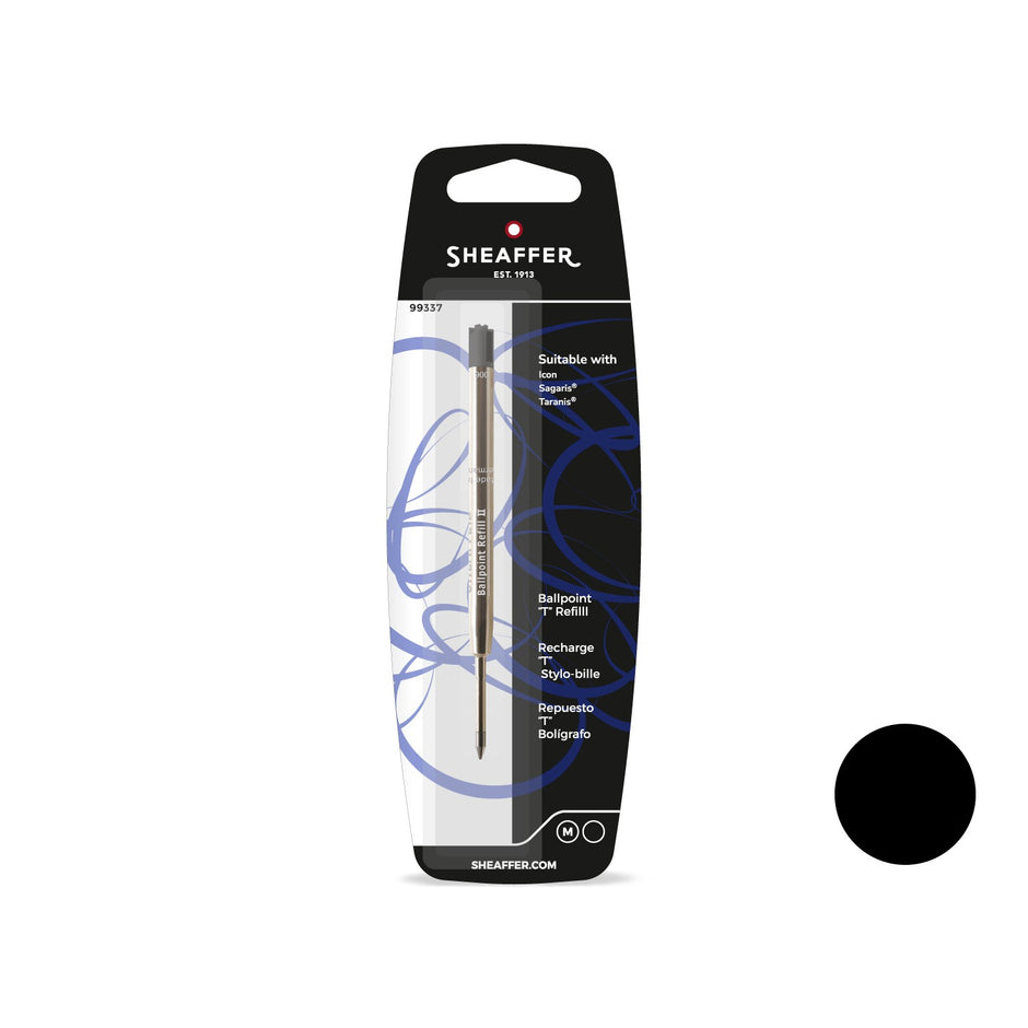 Sheaffer T Style Ballpoint Refill Medium
