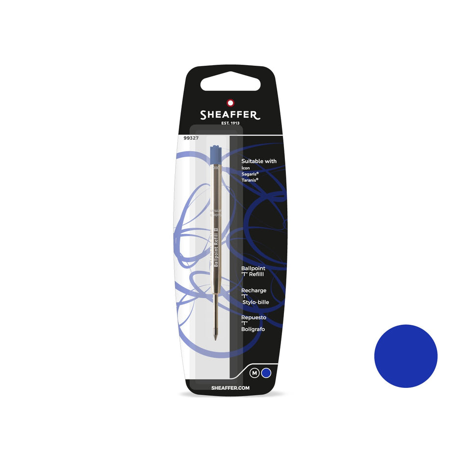 Sheaffer T Style Ballpoint Refill Medium