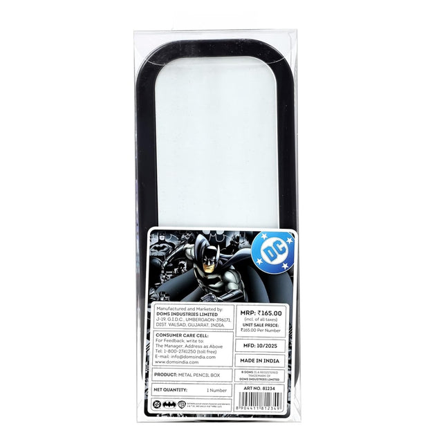 Doms Batman Metal Pencil Box | Car Shape