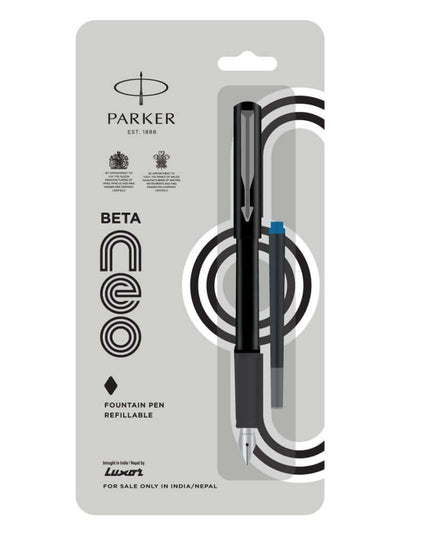 Parker Beta Neo Fountain Pen with Quink Cartridge
