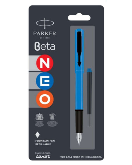 Parker Beta Neo Fountain Pen with Quink Cartridge