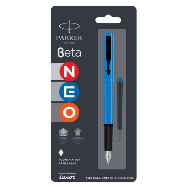 Parker Beta Neo Fountain Pen with Quink Cartridge