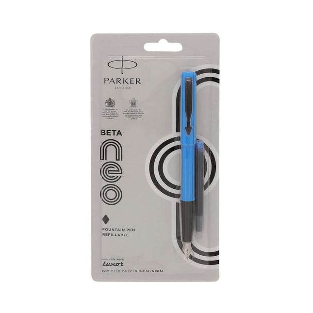 Parker Beta Neo Fountain Pen with Quink Cartridge
